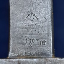 South African Lee Enfield 1907 Pattern Bayonet by Sanderson, 1918 - 11